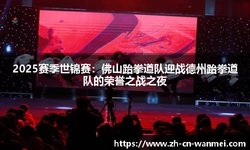 2025赛季世锦赛：佛山跆拳道队迎战德州跆拳道队的荣誉之战之夜